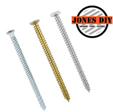 CONCRETE SCREW MULTI-FIX WINDOW & DOOR FRAME FIXING MULTIFIX MASONRY WOOD BRICK for sale  Shipping to South Africa