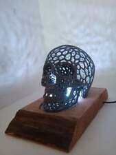 Enchanting Illumination: Voronoi Skull LED Lamp with Remote Control comprar usado  Enviando para Brazil