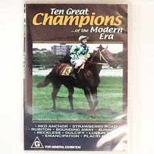 Documentário Ten Great Champions Of The Modern Era (DVD, 2003) corrida de cavalos, usado comprar usado  Enviando para Brazil