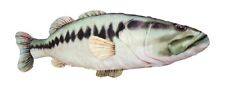 Treehouse Kids Fish Body Pillow Bed Large Giant Stuffed Plush 48" Rainbow Trout, used for sale  Shipping to South Africa