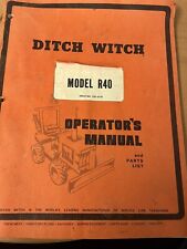 Ditch witch r40 for sale  YORK