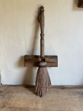MELHOR vassoura antiga usada feita à mão suporte suspenso rack pátina comprar usado  Enviando para Brazil