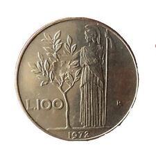 100 lire 1972 usato  Pescara