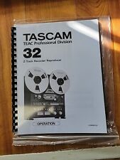 Tascam operations manual for sale  Shipping to Ireland