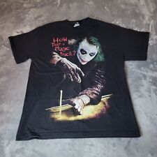 Batman The Dark Knight Joker Heath Ledger Que tal um truque de mágica? Camiseta tamanho G comprar usado  Enviando para Brazil