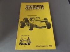 1971 silverstone programme for sale  ST. IVES