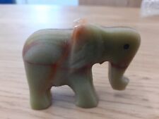 Jade elephant natural for sale  LEICESTER