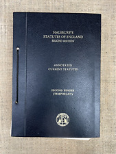 Halsbury statutes england for sale  SHEFFIELD