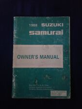 suzuki 1988 samurai for sale  Lake Zurich