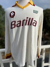 maglia as roma barilla match worn shirt 1987/88 ennerre shirt, usato usato  Roma
