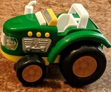 Usado, Tractor preescolar con luz de trabajo, sonido de motor y bocina de plástico segunda mano  Embacar hacia Argentina