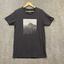 Monark Mountian Camiseta Vintage Cinza Preto caminhadas gola careca, manga curta Seminovo comprar usado  Enviando para Brazil