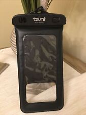 Usado, Capa telefone celular Tzumi Aqua bolso 100% impermeável bolsa flutuante preta comprar usado  Enviando para Brazil