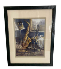 Art print jazz for sale  Temple