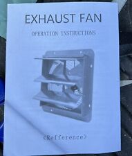 Shutter exhaust fan for sale  Pleasant Grove
