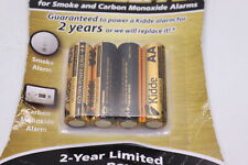 (4 piezas) Baterías de repuesto de fuente de alimentación Kidde AA amarillas 1,5V 21010335, usado segunda mano  Embacar hacia Argentina