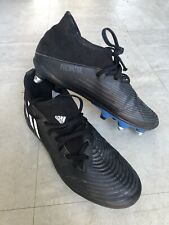 Chłopięce buty piłkarskie Adidas Predator .3 SG czarne rozmiar UK 5 W dobrym stanie!! na sprzedaż  Wysyłka do Poland