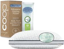 Used, Coop Home Goods The Eden Cool Adjustable Pillow, Memory Foam with Gel/King Size for sale  Shipping to South Africa