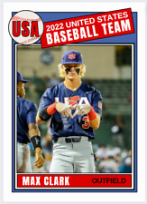 2022 Max Clark Future Stars USA Baseball Rookie Card #3 Detroit Tigers for sale  Shipping to South Africa