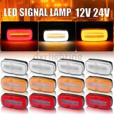 LED Truck Trailer 4in Side Marker Flowing Turn Signal Light Amber Red Clearance for sale  Shipping to South Africa