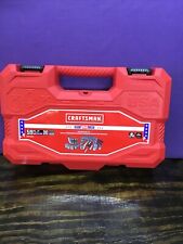 Craftsman USA Made 59 Pc. 3/8 Ratchet Wrench Socket Set Metric SAE Mechanic, used for sale  Shipping to South Africa