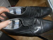 Chaussures cuir noir d'occasion  Saint-Ismier