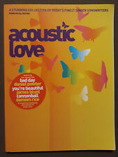 Partituras de amor acústico para piano, vocal e guitarra comprar usado  Enviando para Brazil