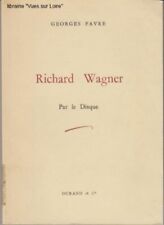 Richard wagner disque d'occasion  France