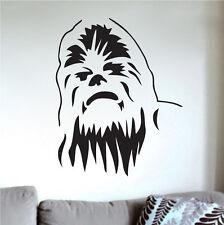 Used, Chewbacca Wall Decal Decor, Star Wars Wall Vinyl, Wookie Chewie Wall Art, g68 for sale  Shipping to South Africa