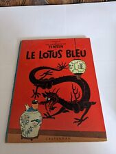 Tintin lotus bleu d'occasion  Talence