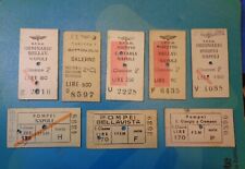 Biglietti ferrovia pompei usato  Aversa
