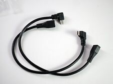 Pair of 90 degree extension cables for twin Samsung NX1000 NX + cameras for sale  Shipping to South Africa