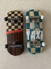 Taxi Decks Pro Fingerboards Lot Blackriver And Dynamic Trucks for sale  Shipping to South Africa