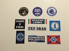 Napoli adesivi ultras usato  Italia