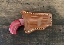 Leather Pocket Holster for NAA .22 Short Mini-Revolver Form Fitted for sale  Shipping to South Africa