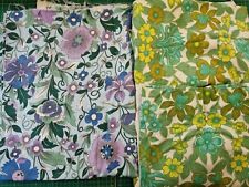 Vintage floral fabric for sale  HORLEY