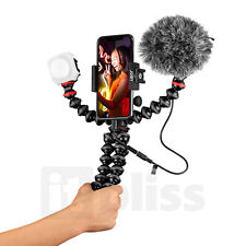 JOBY GorillaPod Vlogging Kit Social Influencer w/ Tripod, Mic and Light RRP £200, used for sale  Shipping to South Africa