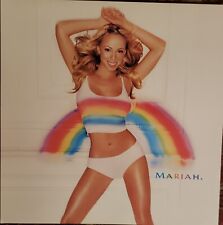 Usado, Pôster promocional Mariah Carey Rainbow 12x12 dupla face loja de discos  comprar usado  Enviando para Brazil