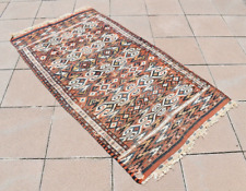 Fabulous Antique Rare Tribal Yomud Kilim Collector's Item Worn Antique Kilim Rug for sale  Shipping to South Africa