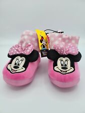 Zapatillas con cara de Minnie Mouse para niños pequeños (niño pequeño 7-8) segunda mano  Embacar hacia Argentina
