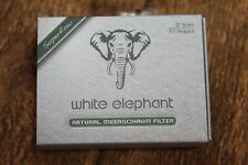 40 Pzas. 9MM Filtro "White Elephant" Natural Espuma de Mar - Nuevo - 640050 comprar usado  Enviando para Brazil