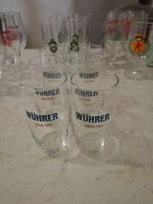 Bicchieri birra wuhrer usato  Solofra