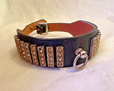 Leather dog collar for sale  WORCESTER