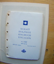Ringbucheinlage ringe a6 gebraucht kaufen  Berlin