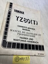 Yamaha yz80 1987 d'occasion  Decize