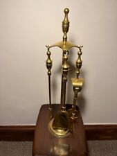 Vintage brass fire for sale  Shipping to Ireland