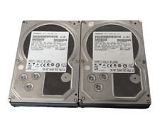 LOTE DE 2 discos duros Hitachi 2TB SATA 3.5" 3Gb/s 0F10942 HUA722020ALA330 segunda mano  Embacar hacia Argentina