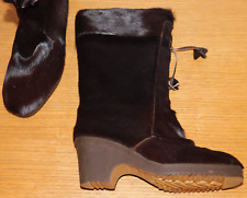 Vintage chaussures bottes d'occasion  Saint-Louis