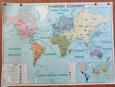 Cartina planisfero economico usato  Casteggio