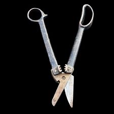 Vintage PEXTO 2A Sheet Metal Shears Tin Snips Stove Pipe Crimper USA made 13½"L for sale  Shipping to South Africa